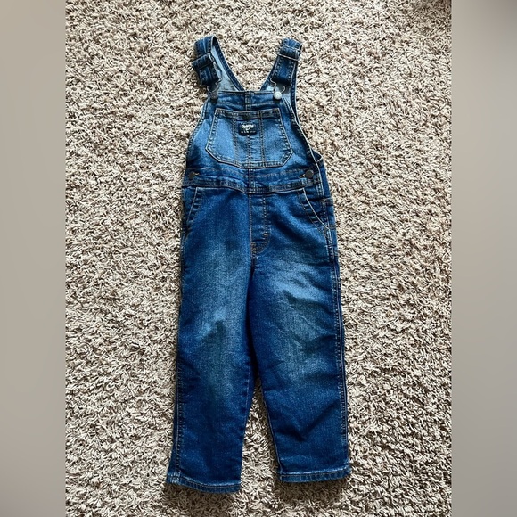 OshKosh B'gosh denim overalls - Picture 3 of 9